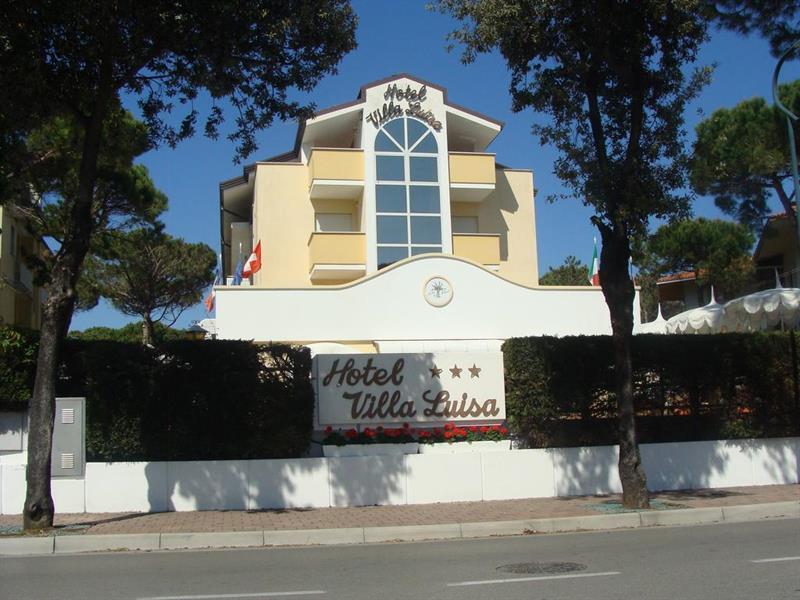 Hotel Villa Luisa Lignano Sabbiadoro Kültér fotó